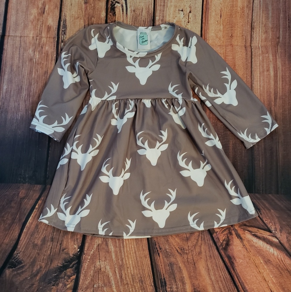 Adorable deer dress.
